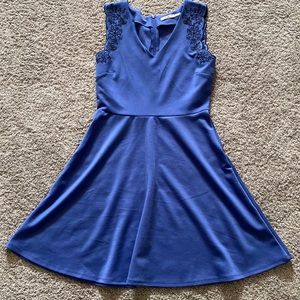 Periwinkle midi dress. From Francesca’s